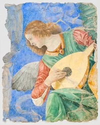 Musikkskapende engler, rundt 1480