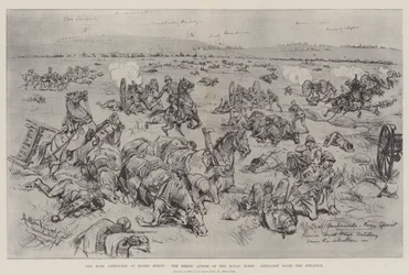 Boer-ambuskaden ved Koorn Spruit, den heroiske aksjonen til Royal Horse Artillery redder situasjonen