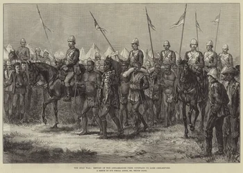Zulu-krigen, ambassadørenes retur fra Cetewayo til Lord Chelmsford