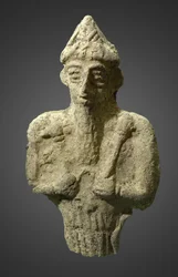Nergal, den mesopotamiske krigsguden, ca. 800-700 f.Kr.