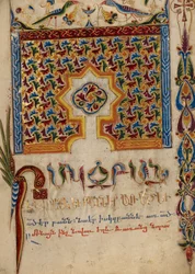 Dekorert Incipit-side