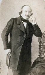 Portrett av Francois Marcellin Certain av Canrobert? (1809-1895) Fotografi av Mayer og Pierson