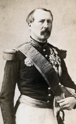 Portrett av Marechal Patrice av Mac Mahon (eller Mac-Mahon) (1808-1893) Fotografi av Mayer og Pierson
