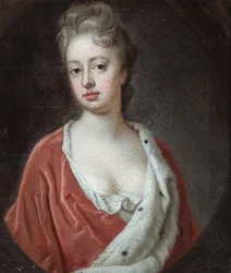Portrett av Lady Elizabeth Percy, hertuginne av Somerset (olje på lerret)