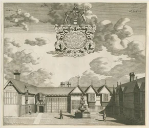 Chartley Manor House: gravering, nd [1653-1686] (trykk)