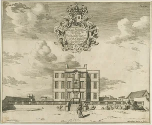 Elmhurst Hall: kobberplategravering, nd [1653-1686]