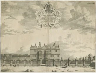 Forton - Aqualate Hall: gravering, nd [1653-1686] (trykk)