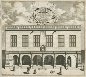 Stafford - Shire Hall: kobberplategravering, nd [1686]