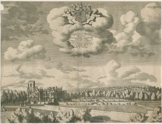 Trentham Hall: gravering, nd [1686]
