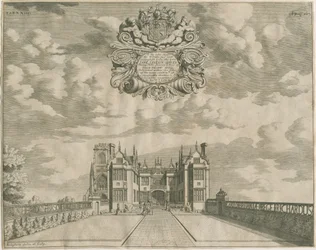 Trentham Hall: gravering, nd [1686]