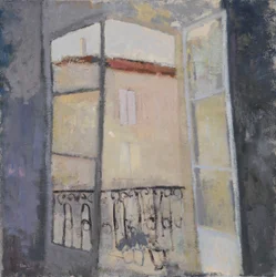 40 Rue Royale, 2015 (olje på lin)
