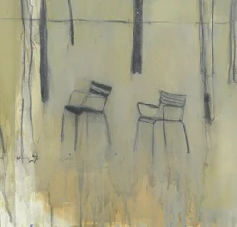 Stoler, Tuileriene, 2015 (blandet teknikk)