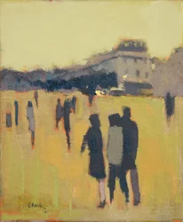 Venner, 2017 (olje på lin)
