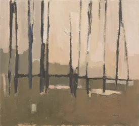 Jardins des Tuileries, 2017 (olje på lin)