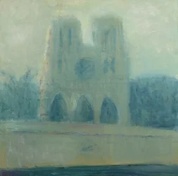 Notre Dame, Paris, 2016 (olje på lin)