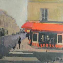Paris, 3. arrondissement, 2015 (olje på lin)