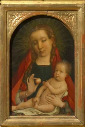 Jomfruen og barnet, ca 1485.