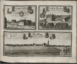Tysk: Historico-Topographica Descriptio. Det vil si: Beskrivelse av velgerdømmet og hertugdømmet Øvre og Nedre Bayern: Som er delt inn i fire deler eller distrikter, som Øvre Landts München og Burghausen, og Nedre Landts i Landshut og Straubing.