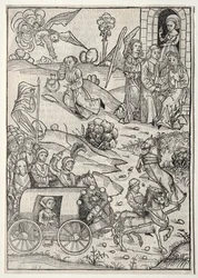 Der Schatzbehalter: The Return of Tobias to Tobit; Ankomsten til Tobias' kone; Engelen som bringer mat og drikke til Elia i ørkenen
