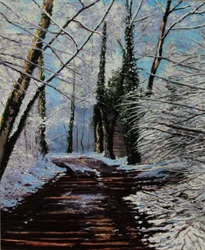 snøsti (oljemaleri)