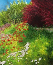 Blomsterrik voll (oljemaleri)