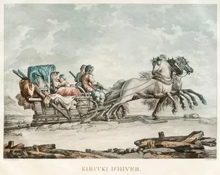 Kibitka, 1810-årene
