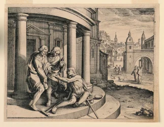 Peter og Johannes ved tempelet