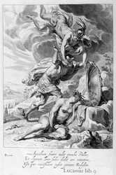 Perseus kutter av Medusas hode, 1655