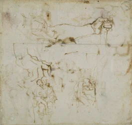 Side fra en skissebok, c1490-1560