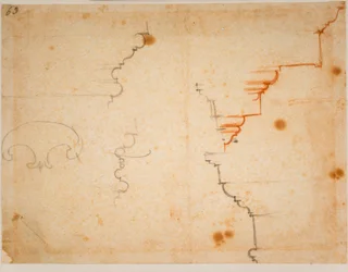 Arkitektoniske profiler, 1500-tallet (tegning)