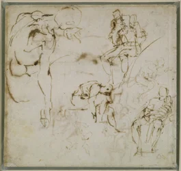 Studie av figurer, ca. 1511