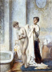 Michelangelo Fumagalli "" badet ""