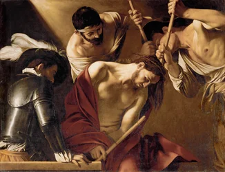 Jesus krones med tornekronen