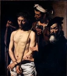 Ecce homo Maleri av Michelangelo Merisi kjent som Caravaggio (The caravage