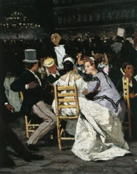 En kafé på Piazza San Marco, av Michele Cammarano