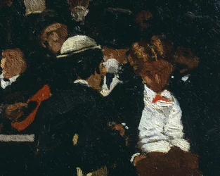Piazza San Marco, av Michele Cammarano, detalj, 1869