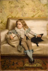 Portrett av sønnen Edoardo