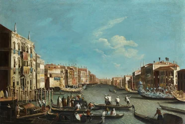 Michele Marieschi-festivalen på Canal Grande