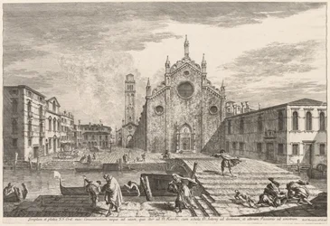 Utsikt over Venezia: Campo dei Frari