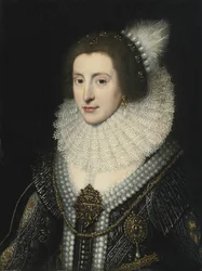 Elizabeth Stuart 1596-1662, dronning av Böhmen, ca 1642