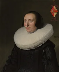 Margaretha van Clootwijk født omkring 158081, død 1662, kone til Jacob van Dalen, 1639.