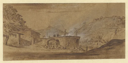 Kalkovn nær Lyon