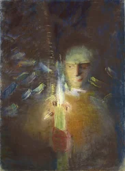 Sannheten av Mikalojus Konstantinas Čiurlionis (1875-1911), størrelse: 91x66,8