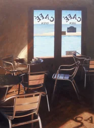 Kafé ved bassengkanten