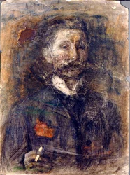 Selvportrett, 1904.