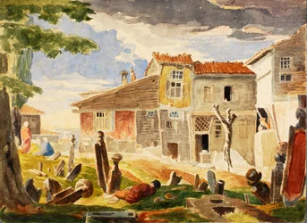 Kirkegård i Pera, n.d.