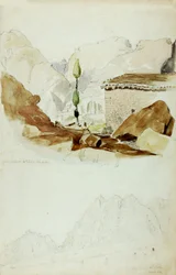 Elias-klosteret, Sinai-fjellet, 1844.