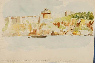 Merkurtemplet, 1844.