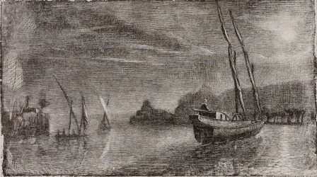 Uten tittel (Båter i havnen)