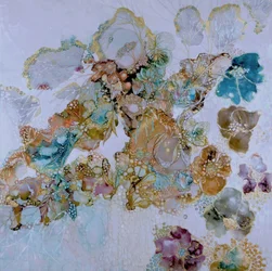 Eteriske, gyldne blomster